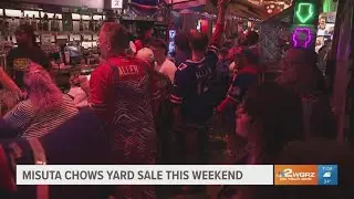 Misuta Chows yard sale happening this weekend