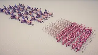 PIKES vs CAVALRY - Totally Accurate Battle Simulator TABS
