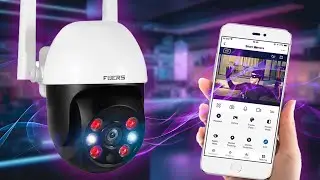 Следи за домом с телефона. Умная уличная IP-камера видеонаблюдения Fuers Q1 1080P