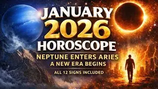 January 2026 Horoscope ✨ Neptune Enters Aries | A New Era Begins | All 12 Signs 