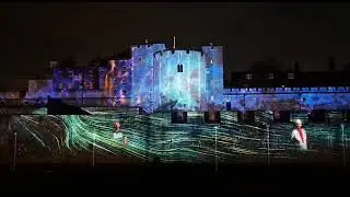 Spectacular Light show at Tower of London. (Part 3)