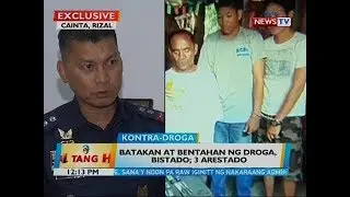 BT: Batakan at bentahan ng droga, bistado; 3 arestado