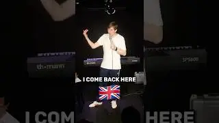 UK vs American Audiences #standupcomedy #comedy #funny