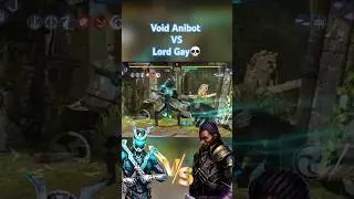 Lord Gideon got no chance💀&bull;Void Anibot(lvl5) Vs Midnight Marksman🔥. #shorts #gaming #shadowfight3