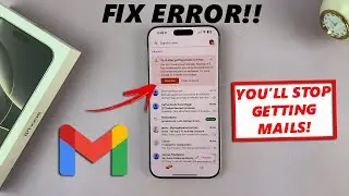 Gmail Error - You'll Stop Getting Emails On Nov 5 - Quick FIX