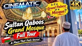 Sultan Qaboos Grand Mosque #muscat 🕌 Complete Tour #SultanQaboosGrandMosque #oman #islam #travel 