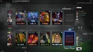 Dota 2 Live [Infamous Gaming VS Team Onyx] A | SL i League StarSeries S3 Game 2