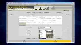 OER evaluation entry system 