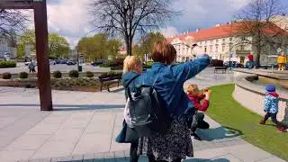 Magiczny szlak: Od fontanny do ratusza w Kaliszu! [4k]