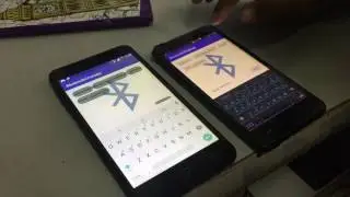 Bluetooth chat app using Android studio