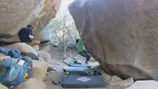 Mt. Woodson Bouldering: Fake Eppulator