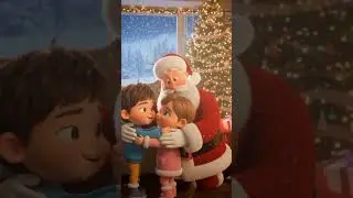Santa Claus Gifts for Kids 🎅🎁 | Toby & Sister Christmas Surprise | #Shorts