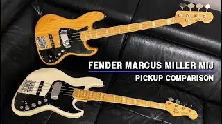 Fender Marcus Miller MIJ Pickup Comparison