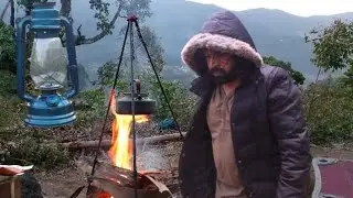 Vattavada Camping / Munnar Camping and Cooking / ASMR / Outdoor Cooking and Tent Camping/Chilli Beef