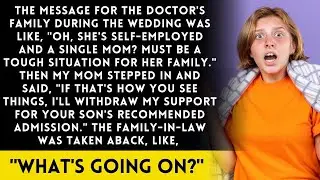Doctor's In-Laws Judge Single Mom, Mom Hits Back: 