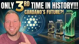 Only The 3rd Time in History This Has Happened!!! Cardano's Future!