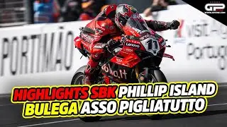 Highlights SBK Phillip Island: Bulega asso pigliatutto