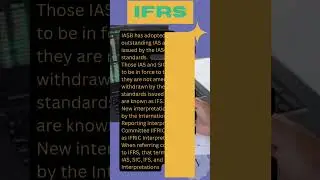 Understanding the concept & working of IFRS #cv #s2s #economics #trending #accounting #gkfacts #gk