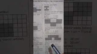Luas bangun yang diarsir. #matematika #matematikasd #matematikamudah