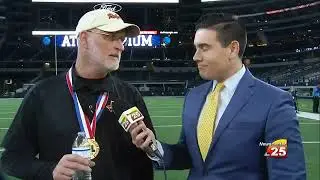Refugio Football's State Title Coach Joins Newscenter 25 Sports