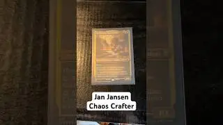 I drew tokens for my Jan Jansen, Chaos Crafter commander deck! #mtg