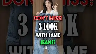What to wear with Wide leg Jeanes? #jeans