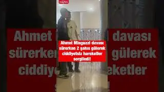Mattia Ahmet Minguzzi davası s&uuml;rerken 2 şahsın hareketleri tepki &ccedil;ekti #shorts #dava #keşfet