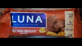 Luna Nutz Over Chocolate Whole Nutrition Bar