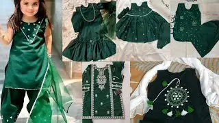 14 August Baby Girl Dress Designs 2025 | 14 August Kids Dress Designs🇵🇰💚