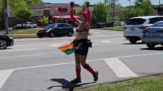 Tesla takedown Atlanta GA April 12, 2025