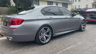 Bmw f10 m5 muffler delete