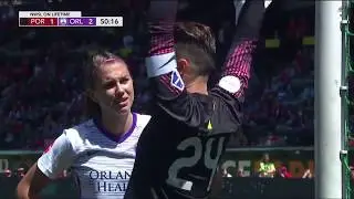NWSL on Lifetime  Portland Thorns vs  Orlando Pride (collision )