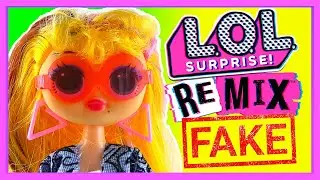 L.O.L. Surprise! O.M.G. Remix Pop BB Fashion Doll | FAKE VS REAL  | i❤L