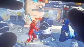 1 VS 4  CLUTCHES   |  SMOOTHEST FREE STYLE PLAYER EVER 🦋@VIMOSIR TM