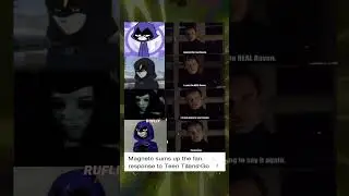 TEEN TITANS GO REAL REVAN MODEL DISCORD MEME DC  #shortsviral #shorts