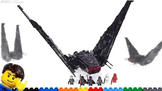 🔄 LEGO Star Wars 2019 Kylo Ren's Shuttle quick review + comparisons! 75256 re upload