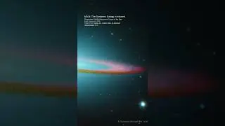 Sombrero Galaxy revealed glowing infrared ring, revealing hidden beauty #NASA #Astronomy #Infrared