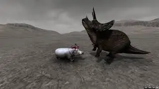 Hippopotamus vs Dinosaurs // Beast Battle Simulator (Tiny Dinosaur)