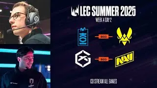 MKOI vs VIT | GX vs NAVI | SUMMER W4D1 | #watchlec (Avec Stend de TH)