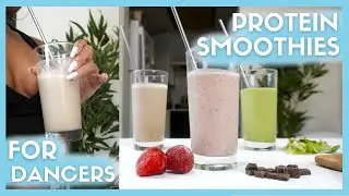 PROTEIN SMOOTHIES FOR DANCERS: 3 Recipes for Sore Muscle Recovery (Orgain Vegan Protein Powder)