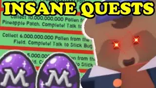 These *NEW* Dapper Bear Quests Are INSANE (Bee Swarm Simulator)