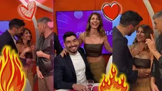 Las imágenes detrás de cámara que confirmarían el romance entre Facundo Moyano y Majo Martino