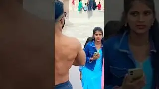 Public Reaction😱😍 || Cute girl Reaction😁 #gym #shorts #bodybuilding #gymworldstatus