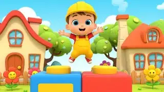 Roblox Baby Builder Slipped in the Obby | Fun Kids Song | Nursery Rhymes