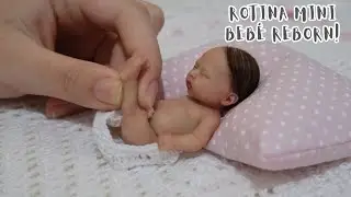 ROTINA DA MANHÃ COM A MINI BEBÊ REBORN DE SILICONE SÓLIDO