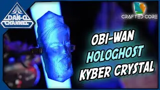 Obi-Wan Hologhost Kyber Crystal - Crafted Cores For Galaxy's Edge Lightsaber and Holocrons