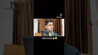 Mass bunk 😂😂 #funny #gujuthings #comedymovies #gujju #roast #massbunk