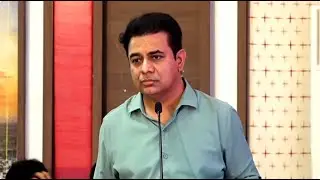 KTR Power Point Presentation On Musi River at Telangana Bhavan | GNP Telugu