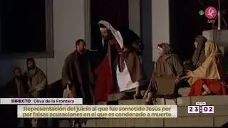 Impresionante la Pasión Viviente de Oliva de la Frontera