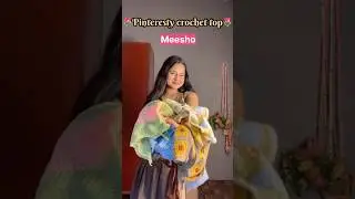 Konsa wala zyada acha hai?😵&zwj;💫 #meeshohaul #koreantops  #crochettops #pinterestinspo #crochet #haul
